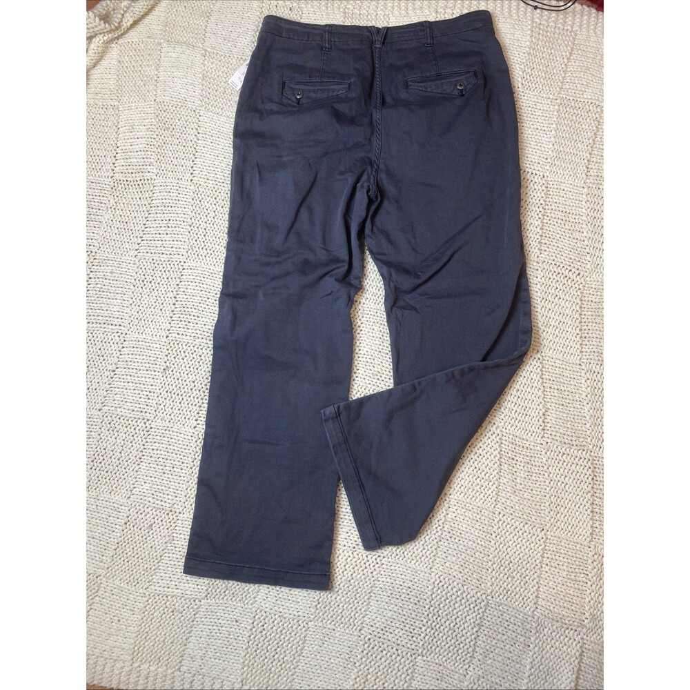 NWT Anthropologie Pilcro Pants Womens Size 29 Gray Slouchy Chino High Rise - Picture 7 of 8